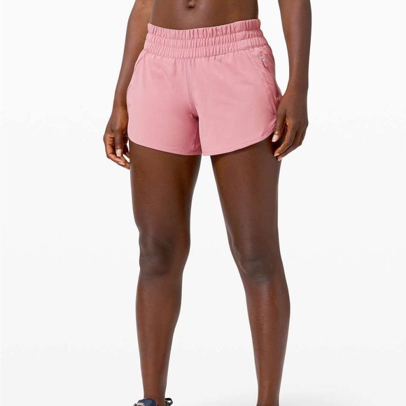 Lululemon Pink Taupe Tracker Shorts - Picture 4 of 4
